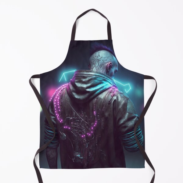 Item preview, Cyberpunk Netrunner designed and sold by AICreateWorlds.