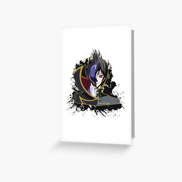 Day Gift for code geass Lelouch Lamperouge Greeting Card