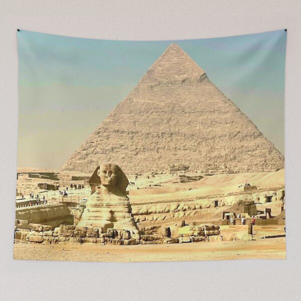 Item preview, Egypt Sphinx Great Pyramid Photograph designed and sold by InspiredForever.