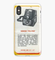 Old School Analogue Kodak Ensign "Ful-Vue" iPhone Case