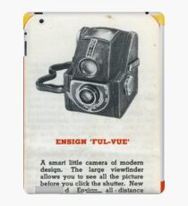 Old School Analogue Kodak Ensign "Ful-Vue" iPad Case/Skin