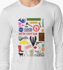 Camiseta de manga larga Cómo me encontré con tu madre