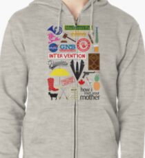 How I Met Your Mother Zipped Hoodie