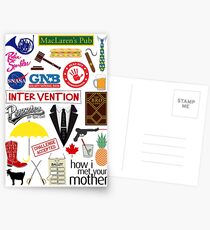 How I Met Your Mother Postcards