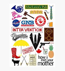 How I Met Your Mother Photographic Print