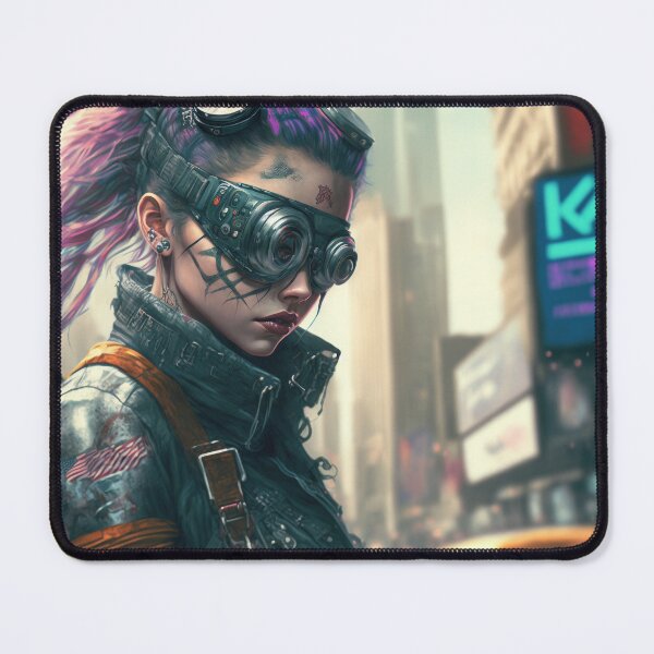 Item preview, Cyberpunk Augmented Women designed and sold by AICreateWorlds.