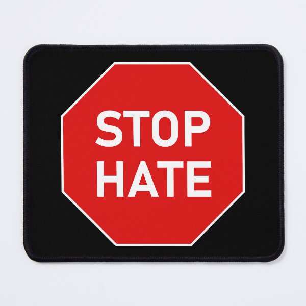 Item preview, Stop Hate Stop Sign designed and sold by Grepthor.