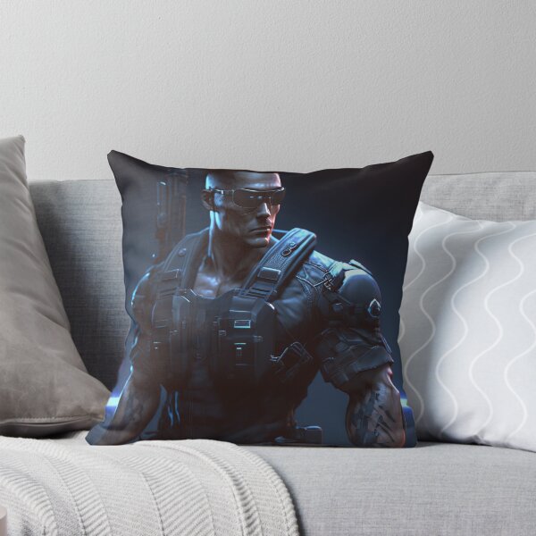 Item preview, Cyberpunk Terminator designed and sold by AICreateWorlds.