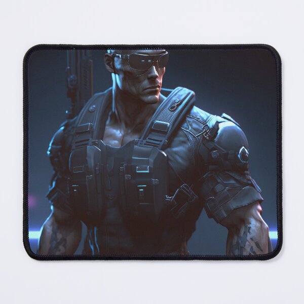 Item preview, Cyberpunk Terminator designed and sold by AICreateWorlds.