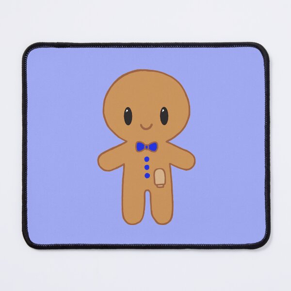 Item preview, Gingerbread man with Ostomy (Blue) designed and sold by CaitlynConnor.