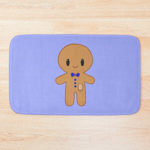 Item preview, Gingerbread man with Ostomy (Blue) designed and sold by CaitlynConnor.