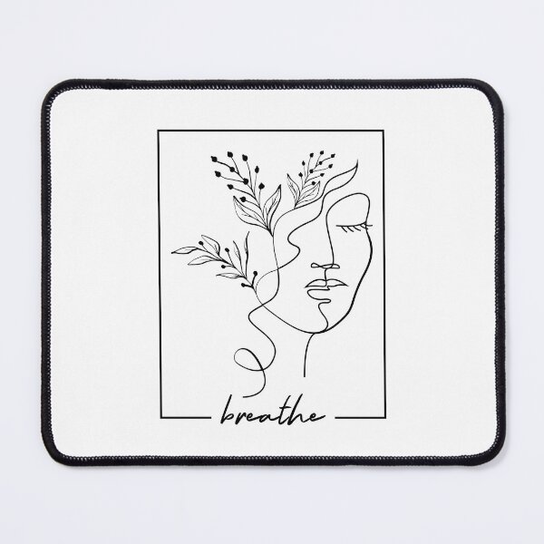 Item preview, Breathe Mindful Graphic Design designed and sold by QuanJewelry.