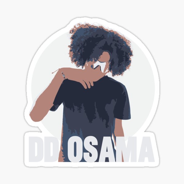DD Osama Musical artist designs  Sticker for Sale by Colors-up