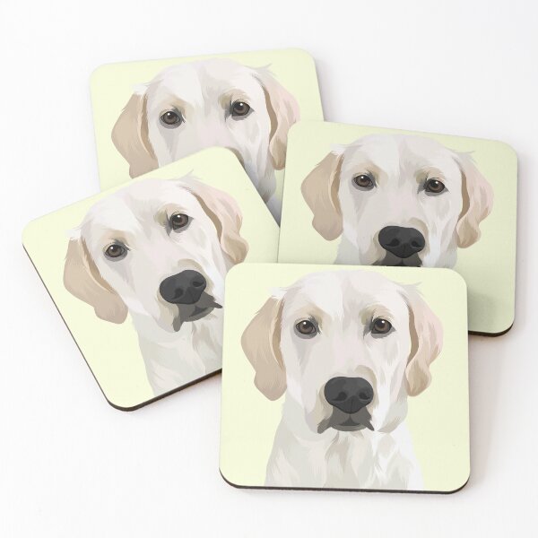 Item preview, BIg Dog golden retriever art designed and sold by Pasar Raya.