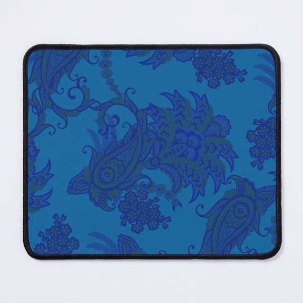 Item preview, Blue Bandana "Clouds" Flower Blues Paisley Colors designed and sold by OutshineAll.