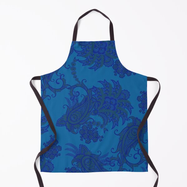 Item preview, Blue Bandana "Clouds" Flower Blues Paisley Colors designed and sold by OutshineAll.