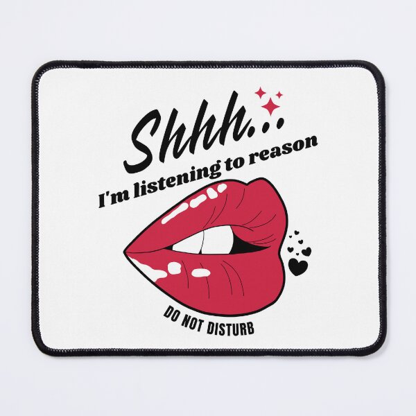 Item preview, Shhh I'm listening to reason designed and sold by MyMerch4u.