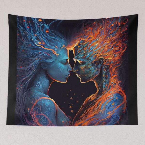 Item preview, Twin Flames designed and sold by VanderWyst RE-Design.