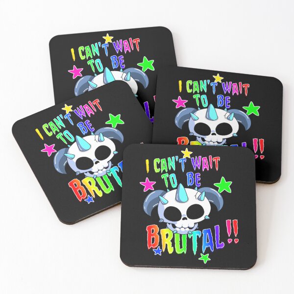 Item preview, I can_t Wait to be Brutal !!    designed and sold by DranchakStudio.