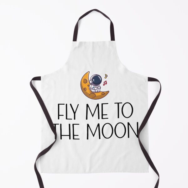 Item preview, Fly Me to the Moon Graphic Design designed and sold by QuanJewelry.