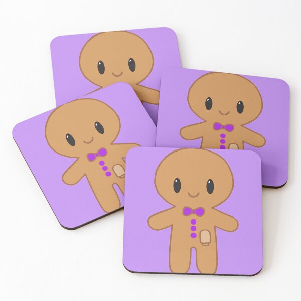 Item preview, Gingerbread man with Ostomy (Purple) designed and sold by CaitlynConnor.
