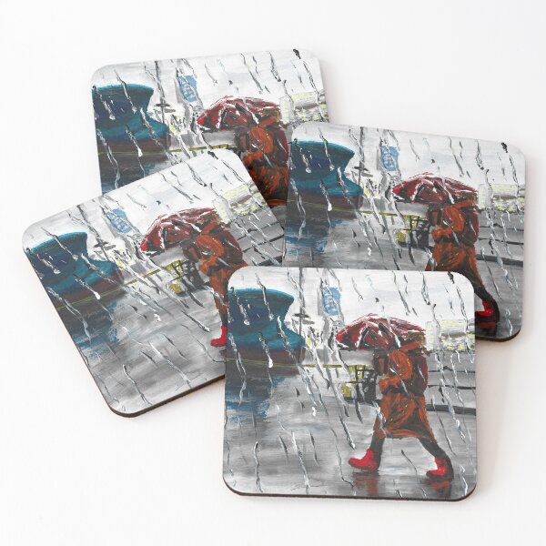 Item preview, Bryggen Promenade - Rain designed and sold by Rina Arling.