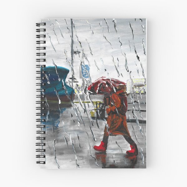 Item preview, Bryggen Promenade - Rain designed and sold by Rina Arling.