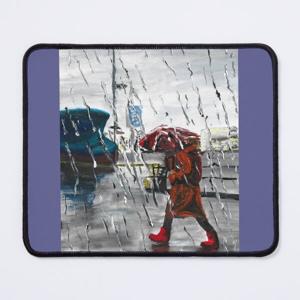 Item preview, Bryggen Promenade - Rain designed and sold by Rina Arling.