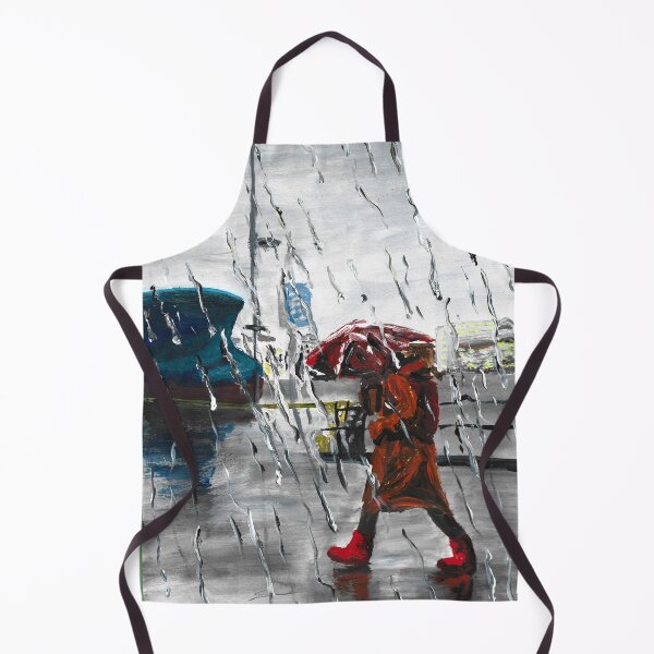 Item preview, Bryggen Promenade - Rain designed and sold by Rina Arling.