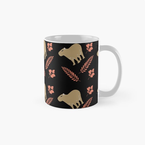 Item preview, Capybaras pattern black designed and sold by ArlacV.