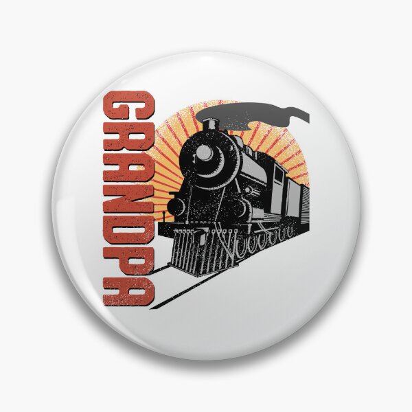 Item preview, Cool Railroad Train Grandpa Design For Train Lover Dad Men designed and sold by MortiStolten.