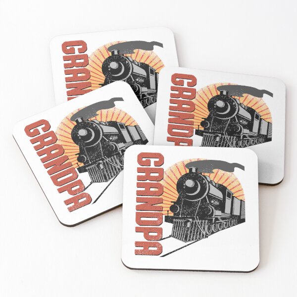 Item preview, Cool Railroad Train Grandpa Design For Train Lover Dad Men designed and sold by MortiStolten.