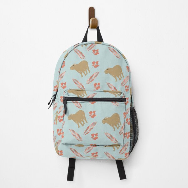 Item preview, Capybaras pattern light blue designed and sold by ArlacV.