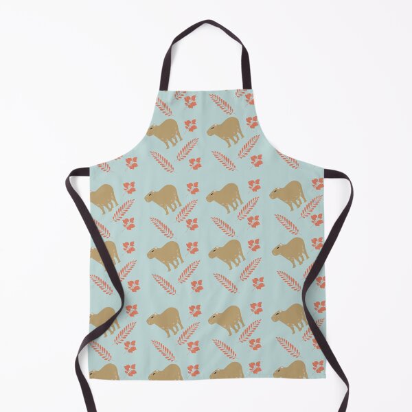 Item preview, Capybaras pattern light blue designed and sold by ArlacV.
