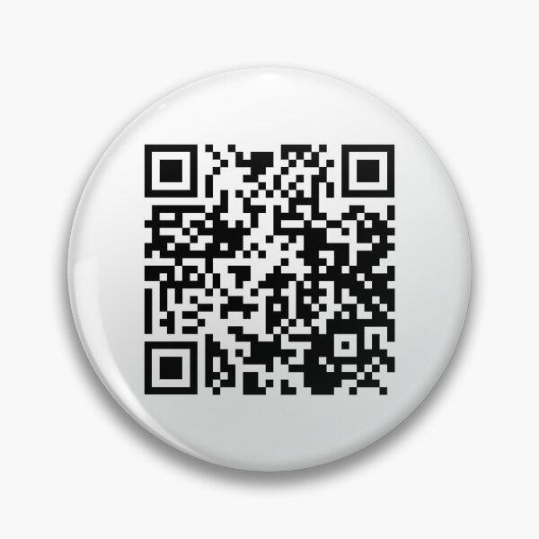 Item preview, Rick Astley Never Gonna Give You Up Rickroll Youtube QR Code designed and sold by CasdenCool.