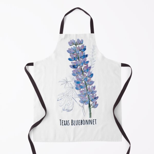 Item preview, Texas Bluebonnet Lupine Botanical Art & Sketch designed and sold by MochaMeli.