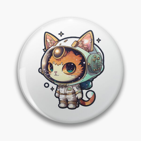 Item preview, Kawaii Space Cats | Chibi Cats | Kawaii Cats | Anime Cats | Space Cats 01 designed and sold by Catcosm.