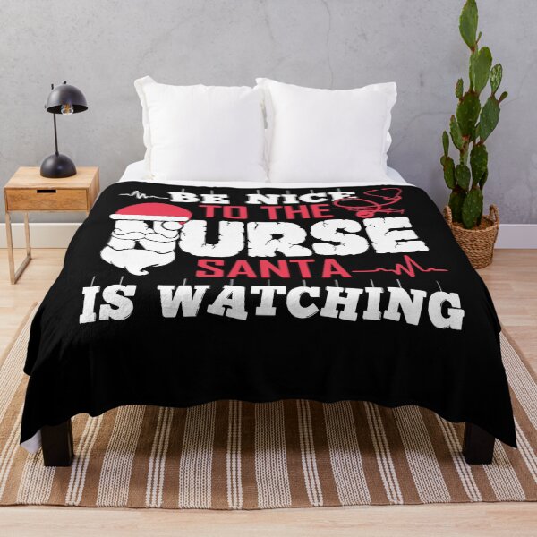 Item preview, Christmas - Be Nice To Nurse Christmas designed and sold by UnknownArtistt.