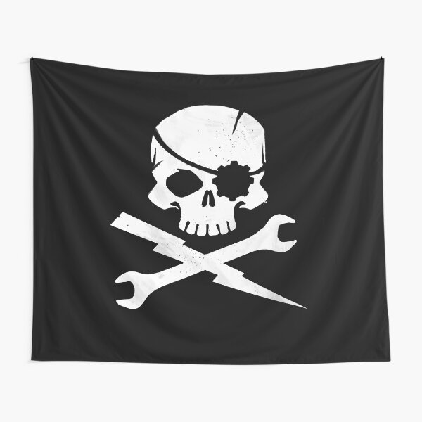 Item preview, Magic Steampunk Pirate Booty - Jolly Roger designed and sold by Grady Sparks.