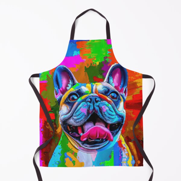 Item preview, French Bulldog vibrant colors. designed and sold by AIK9Artwork.
