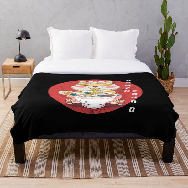 Item preview, Japanese food Ramen Sushi Great wave Ramen Squad Shiba Inu Kawaii Dog Lovers Anime Tsunami the great wave Neko J-pop lovers gifts designed and sold by Natcha-Atit.