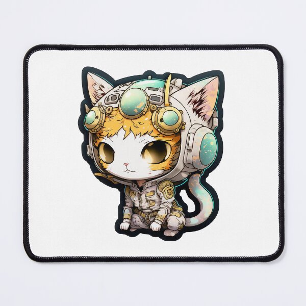 Item preview, Kawaii Space Cats | Chibi Cats | Kawaii Cats | Anime Cats | Space Cats 02 designed and sold by Catcosm.