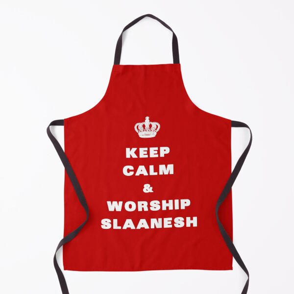 Item preview, Keep Calm And Worship Slaanesh - White Text designed and sold by Rhoar.