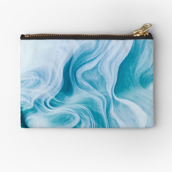 Marble sandstone - oceanic Zipper Pouch