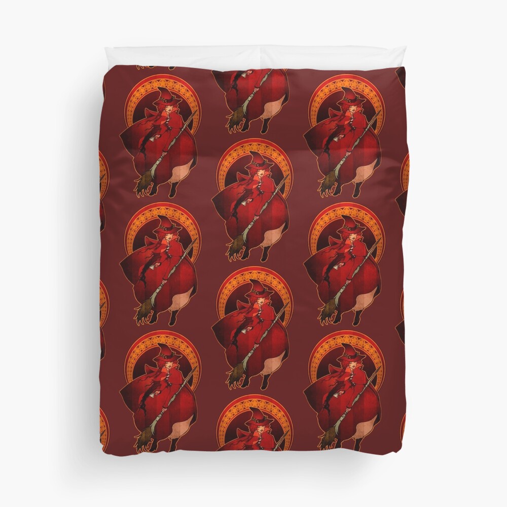 Red Witch - Bruja Roja Duvet Cover