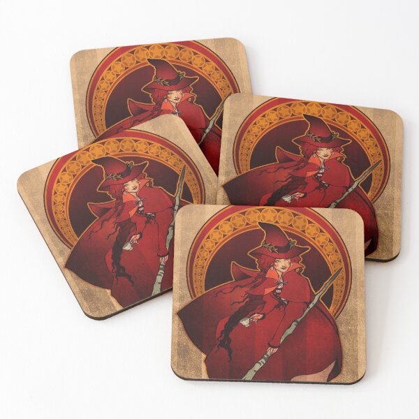 Item preview, Red Witch - Bruja Roja designed and sold by Mar del Valle.