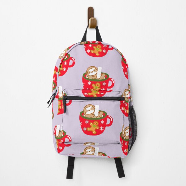 Item preview, Cute Christmas Hot Chocolate with Marshmallow Sloth designed and sold by theslothinme.