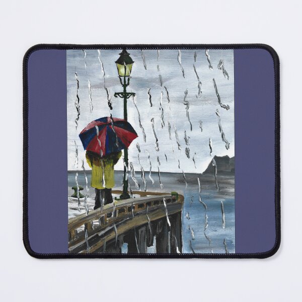 Item preview, Wharf Skuteviksbrygge - Rain designed and sold by Rina Arling.