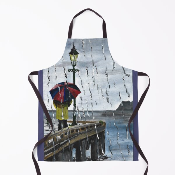 Item preview, Wharf Skuteviksbrygge - Rain designed and sold by Rina Arling.