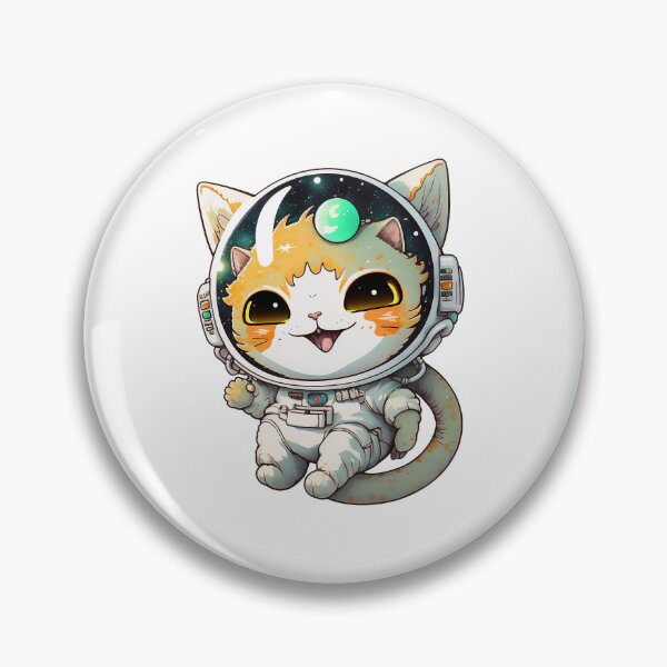 Item preview, Kawaii Space Cats | Chibi Cats | Kawaii Cats | Anime Cats | Space Cats 04 designed and sold by Catcosm.